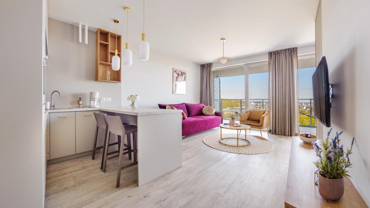 Apartamenty Sun & Snow Modern Tower Gdynia Buitenkant foto